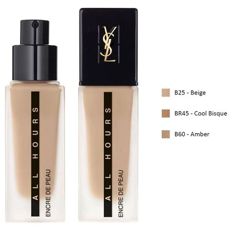 fondotinta yves saint laurent b50|ALL HOURS FOUNDATION .